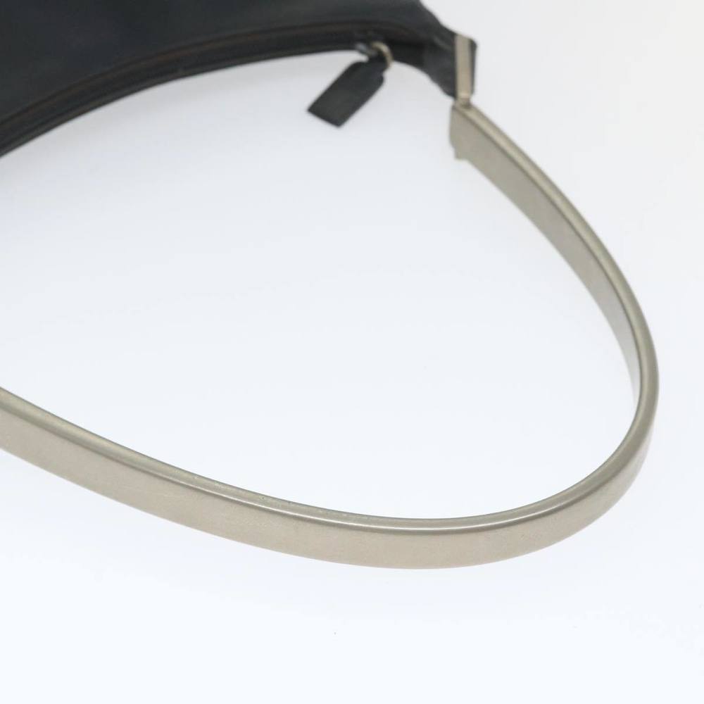 PRADA Shoulder Bag Leather Black Auth 56396 - Picture 7 of 16